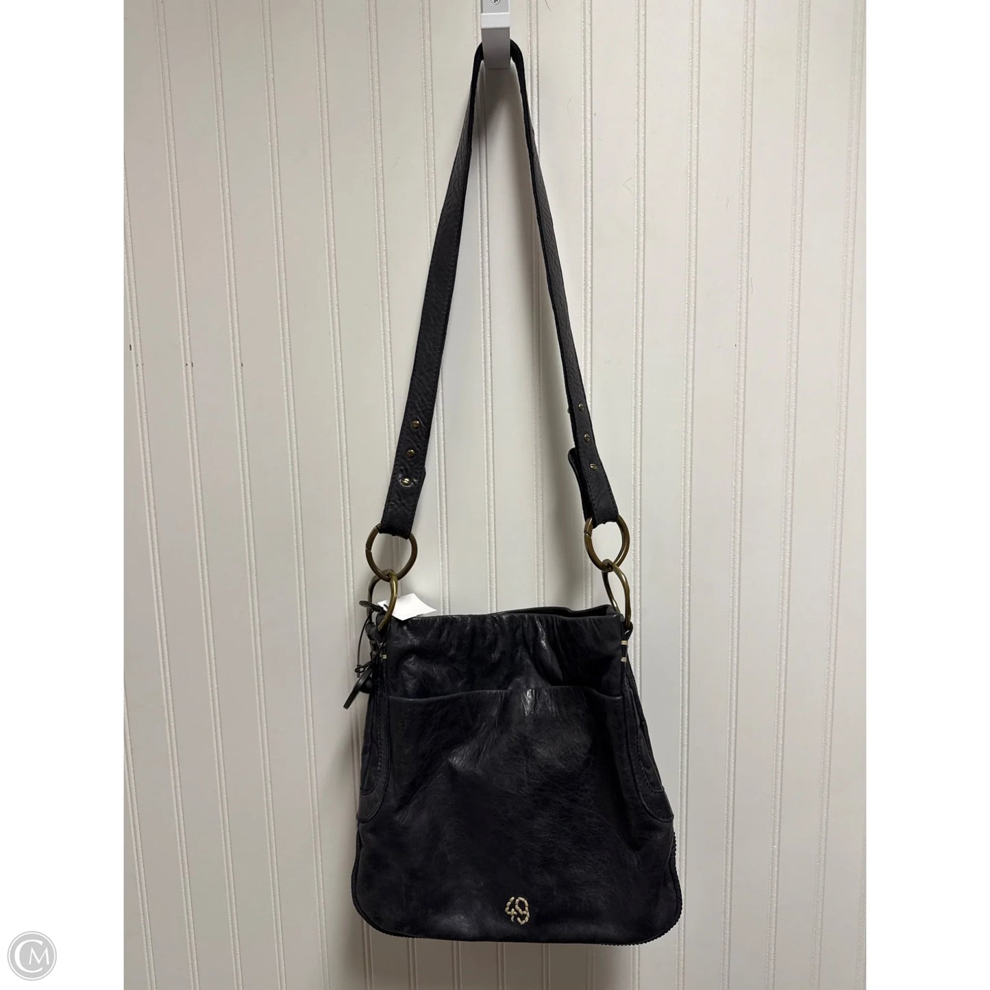 Crossbody Leather By Cmc, Size: Large