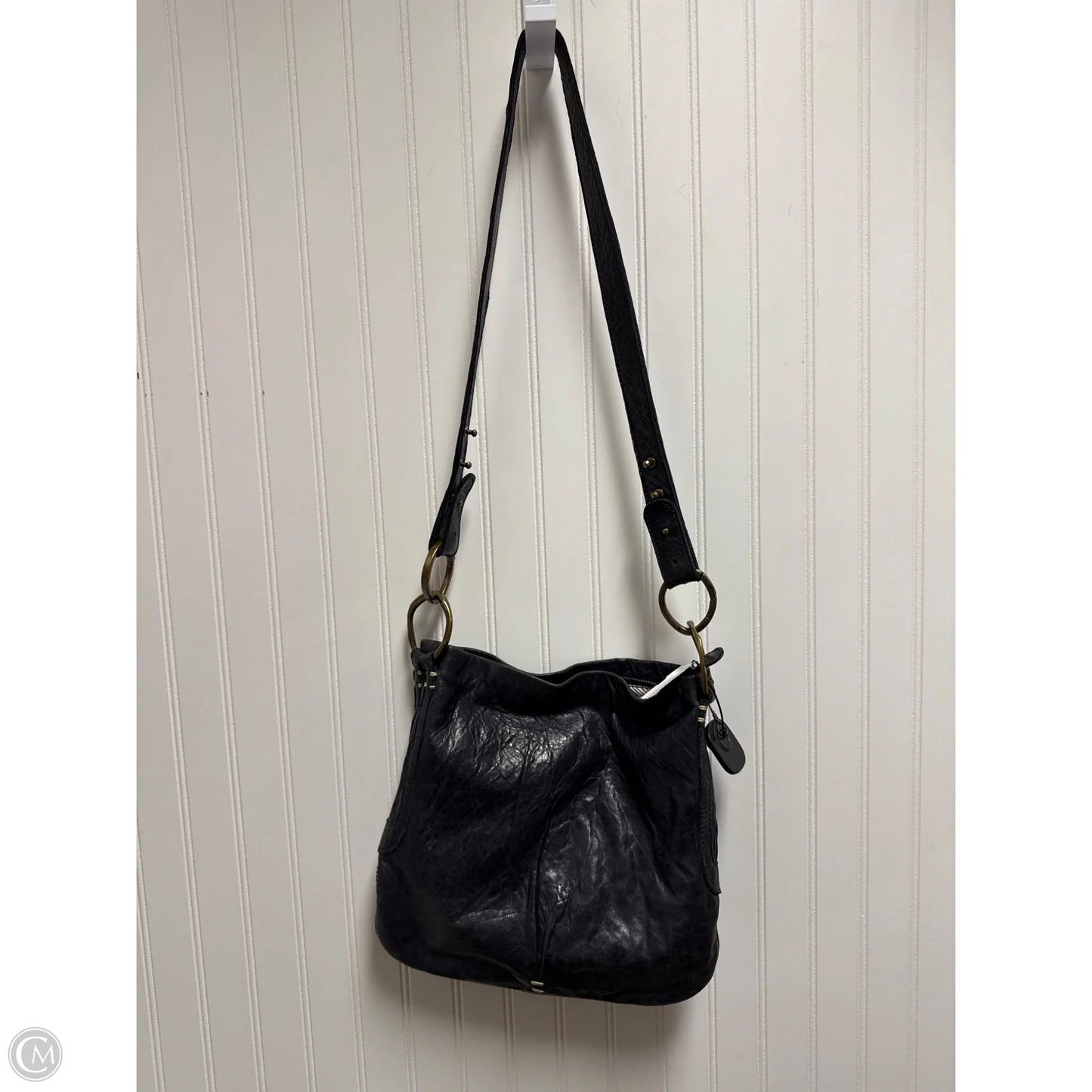 Crossbody Leather By Cmc, Size: Large