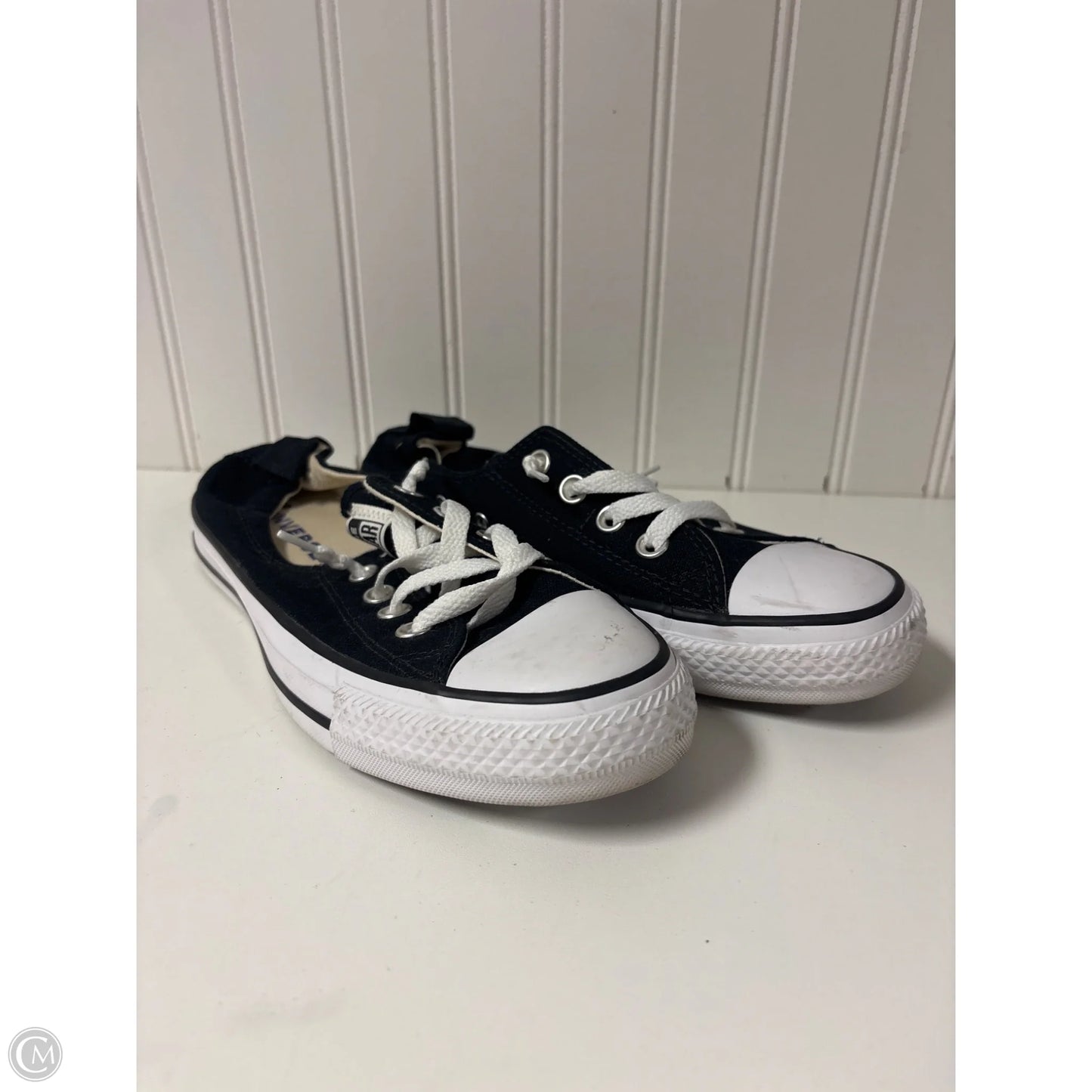 Shoes Sneakers By Converse In Black, Size: 8