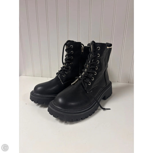 Boots Ankle Heels By Cme In Black, Size: 7