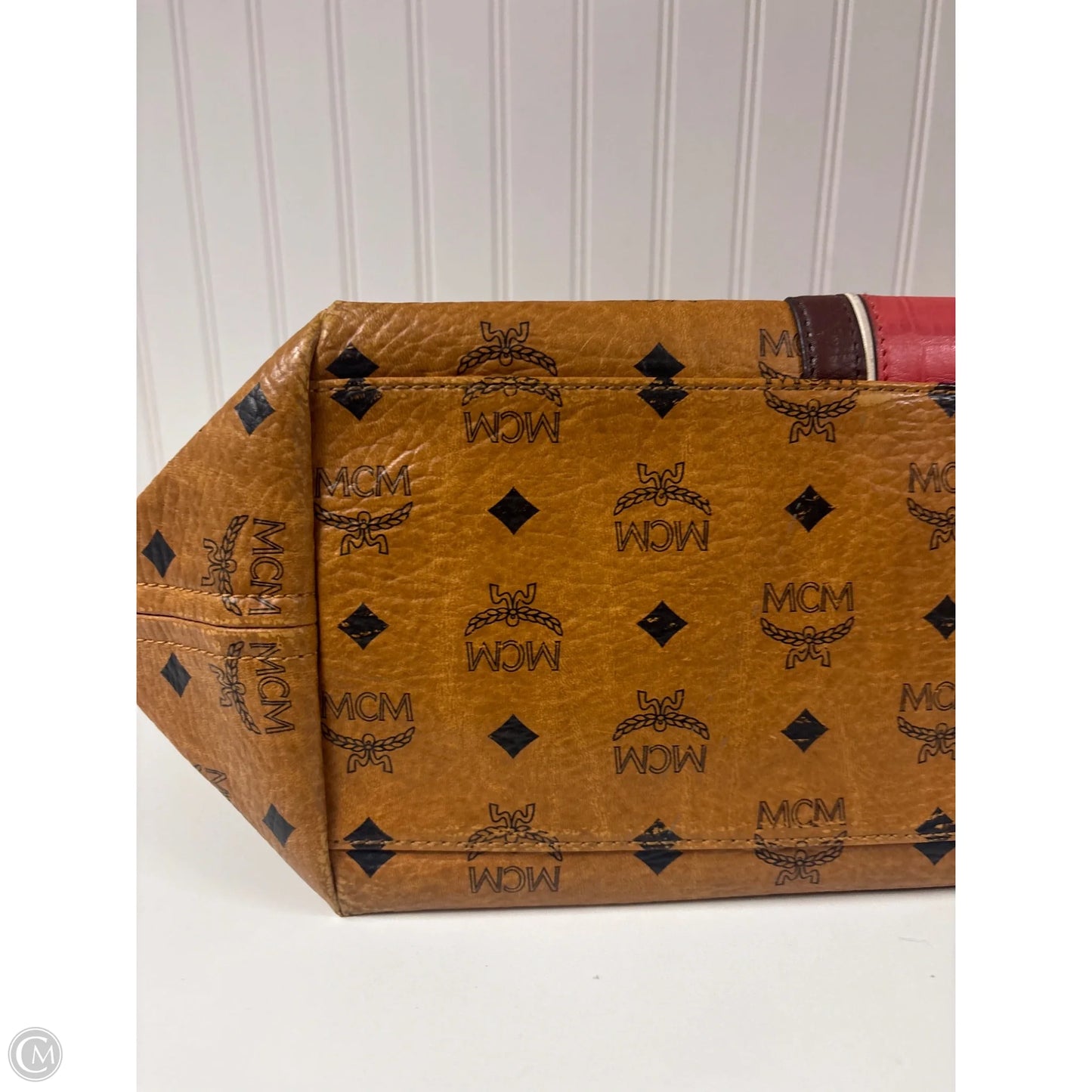 Tote Luxury Designer By Mcm, Size: Large
