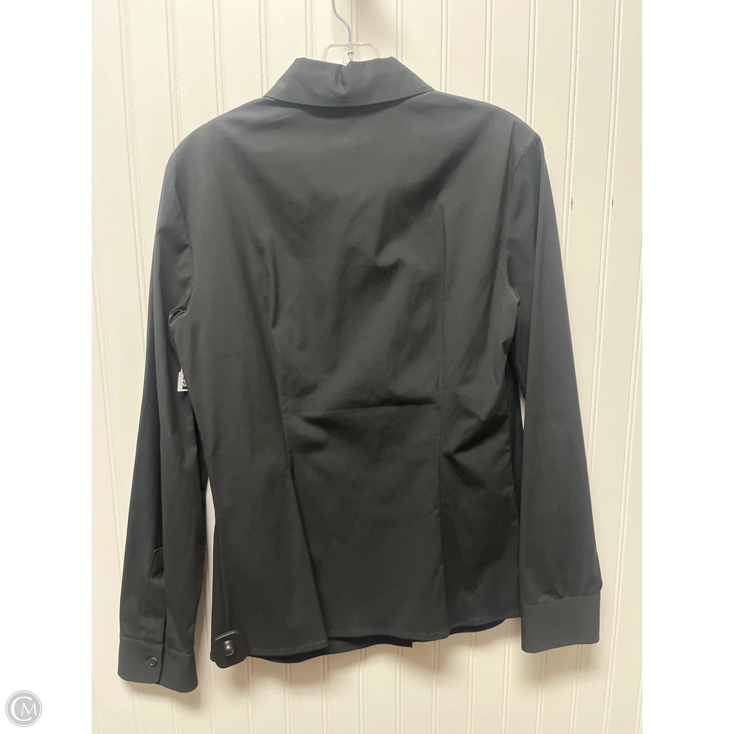 Top Long Sleeve Designer By Michael Kors In Black, Size: M