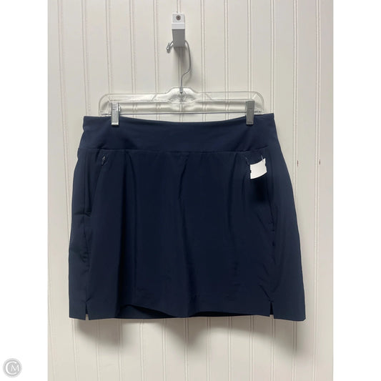 Athletic Skort By Athleta In Navy, Size: L