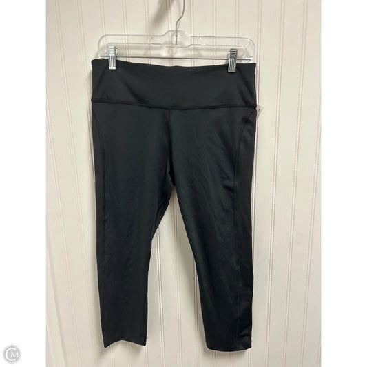 Athletic Leggings Capris By Nike In Black, Size: L