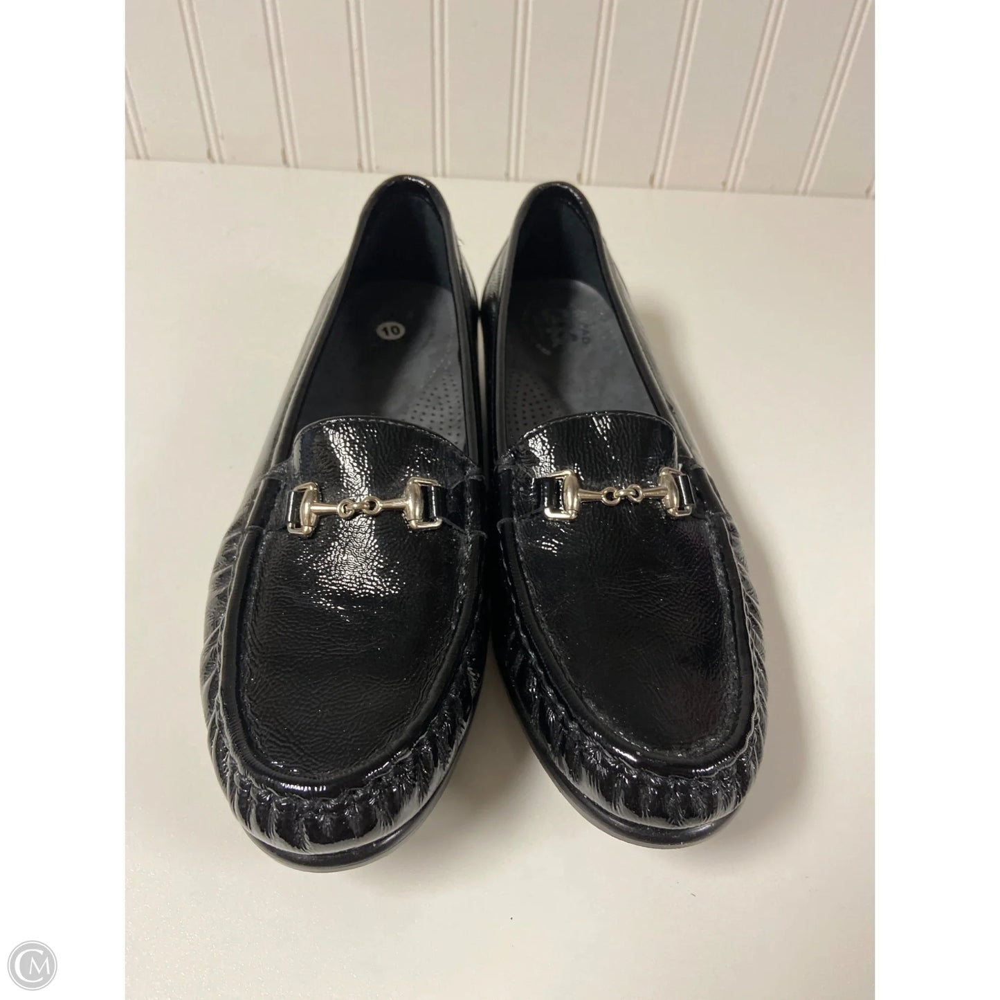 Shoes Flats By Sas In Black, Size: 10