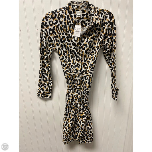 Dress Casual Midi By J. Crew In Animal Print, Size: Xs