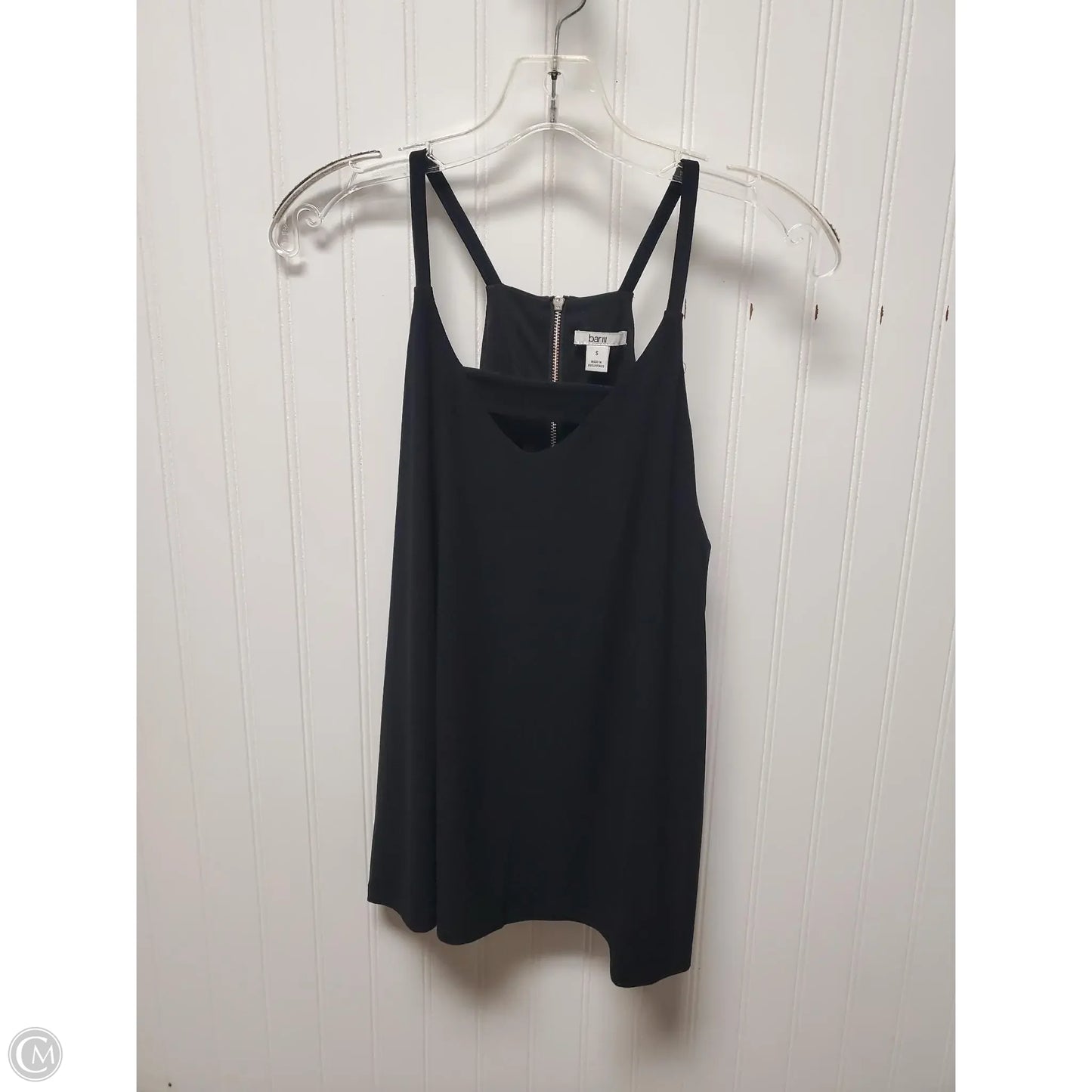 Top Sleeveless By Bar Iii In Black, Size: S