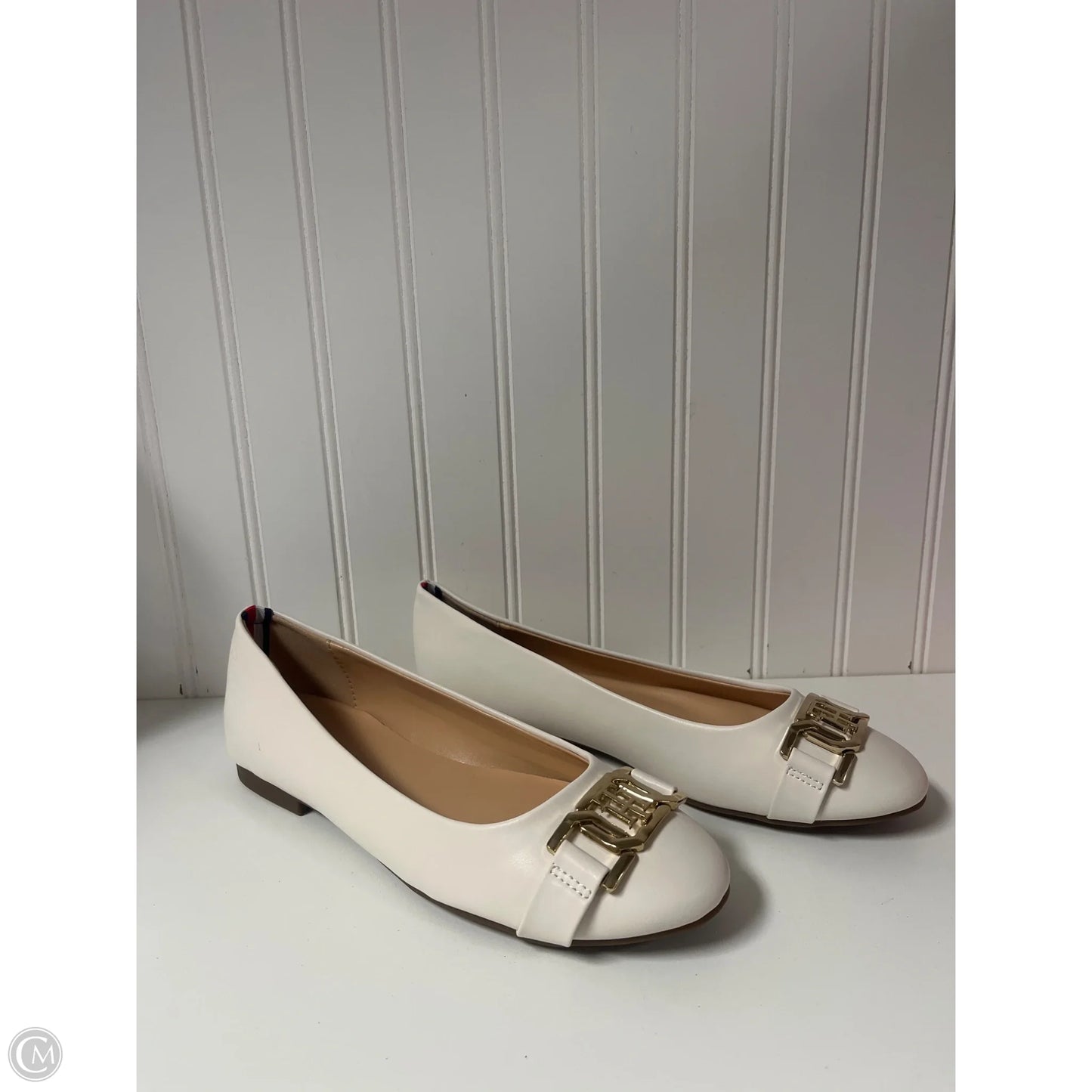 Shoes Flats By Tommy Hilfiger In Beige, Size: 9