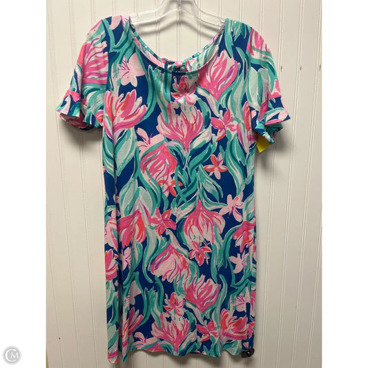 Dress Designer By Lilly Pulitzer In Floral Print, Size: M