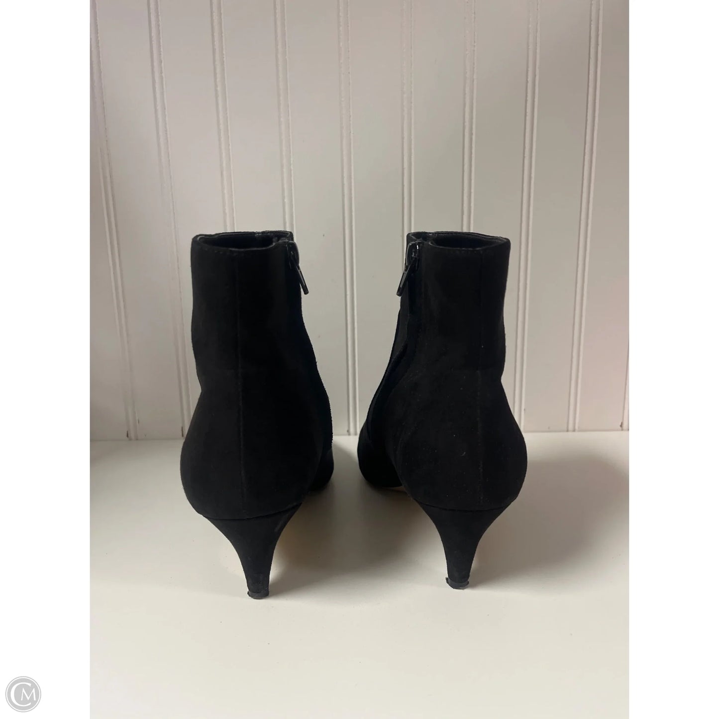 Boots Ankle Heels By Express In Black, Size: 8