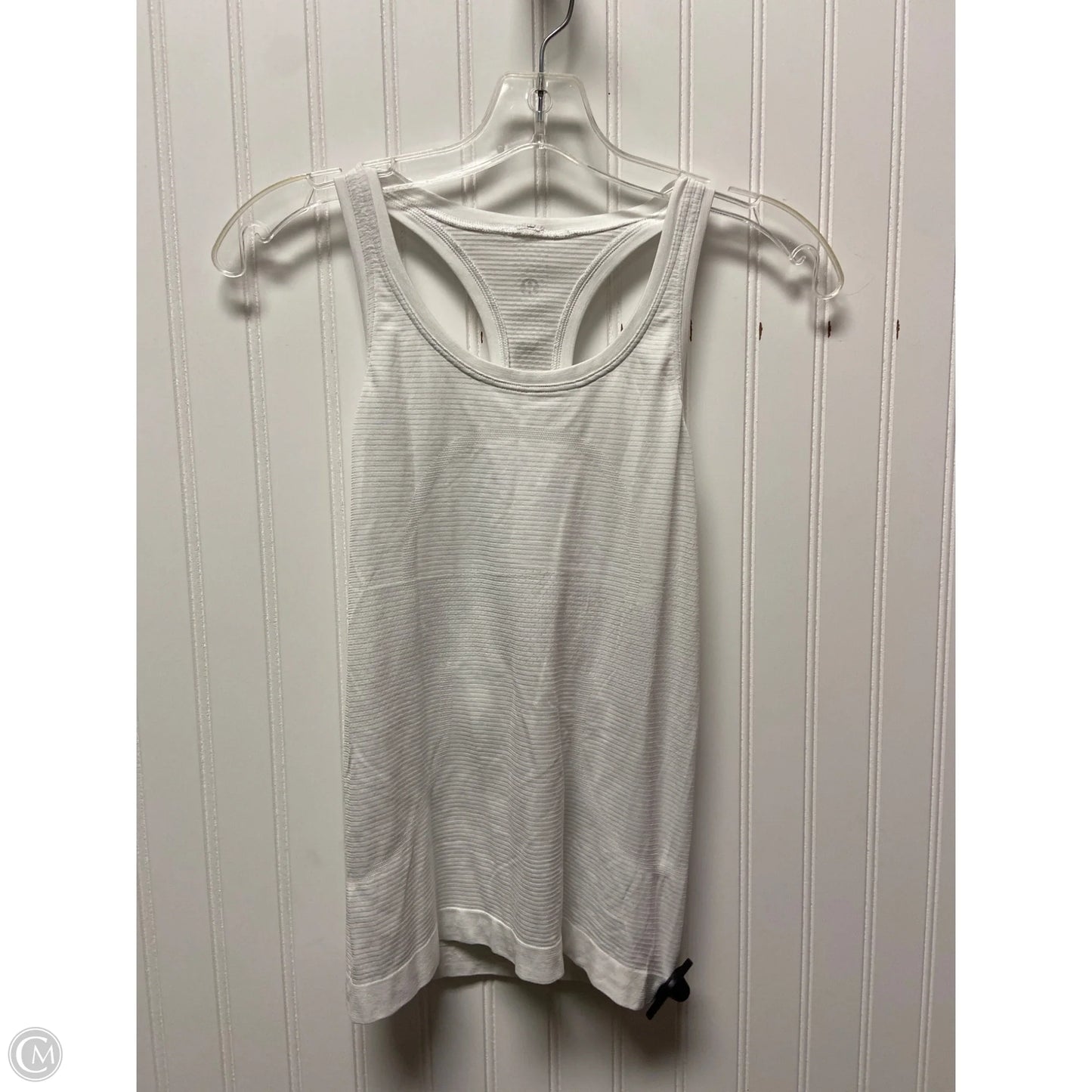 Athletic Tank Top By Lululemon In White, Size: Xs