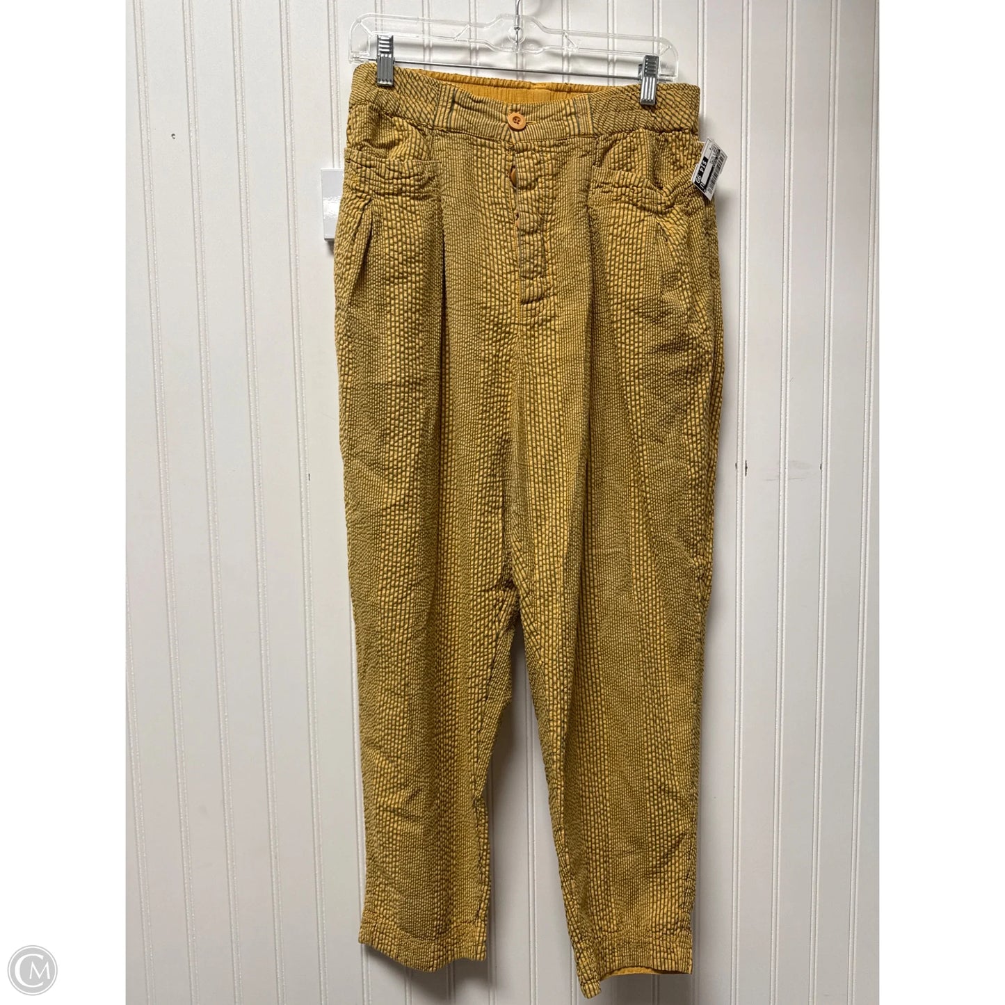 Pants Other By Free People In Blue & Yellow, Size: 8