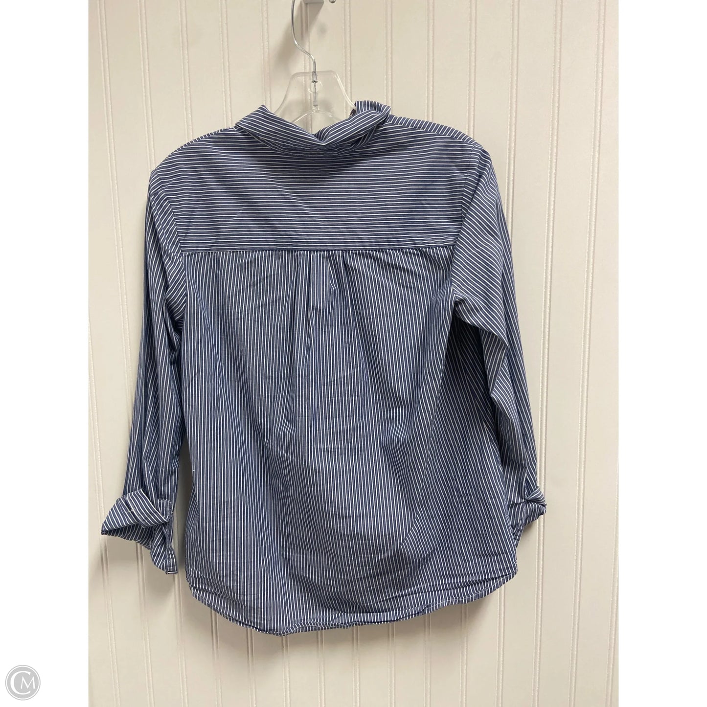 Top Long Sleeve By Clothes Mentor In Striped Pattern, Size: S