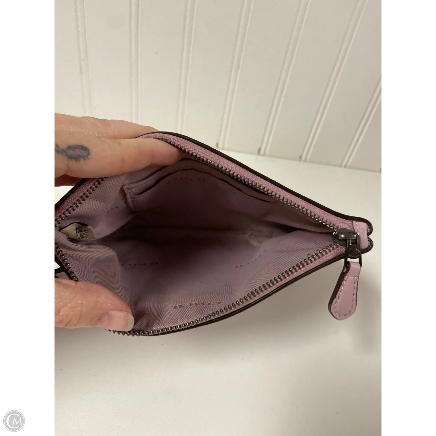 Wristlet Designer By Coach, Size: Medium