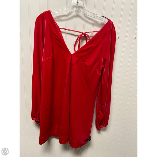 Dress Casual Short By Free People In Pink, Size: Sp