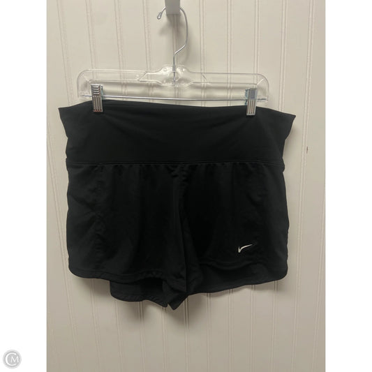 Athletic Shorts By Nike In Black, Size: L