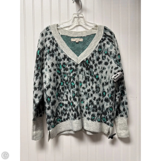 Sweater By Loft In Animal Print, Size: Xs