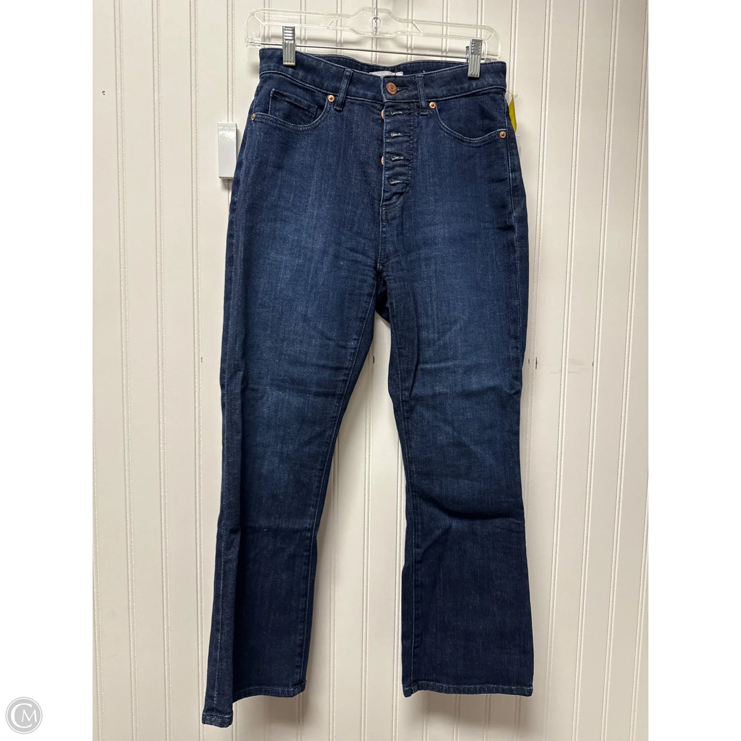 Jeans Boot Cut By Loft In Blue Denim, Size: 2
