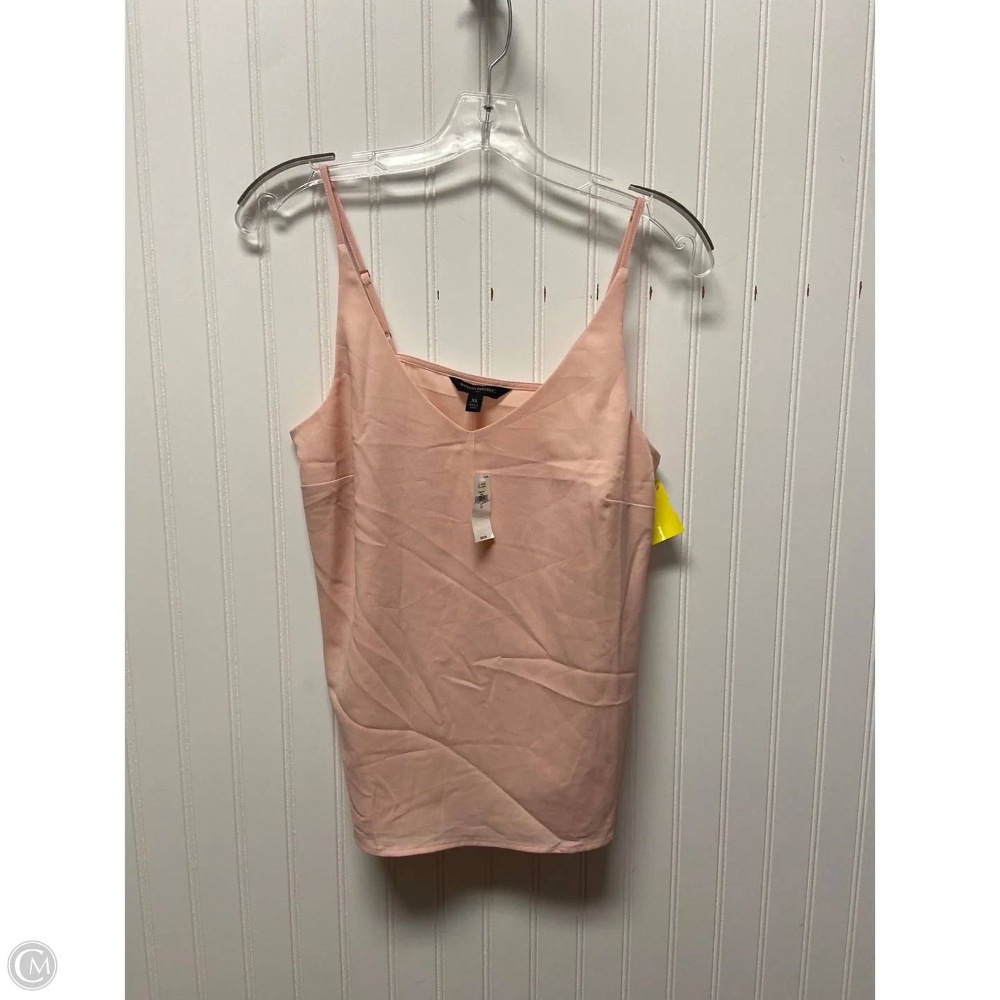 Top Sleeveless By Banana Republic In Peach, Size: Xs