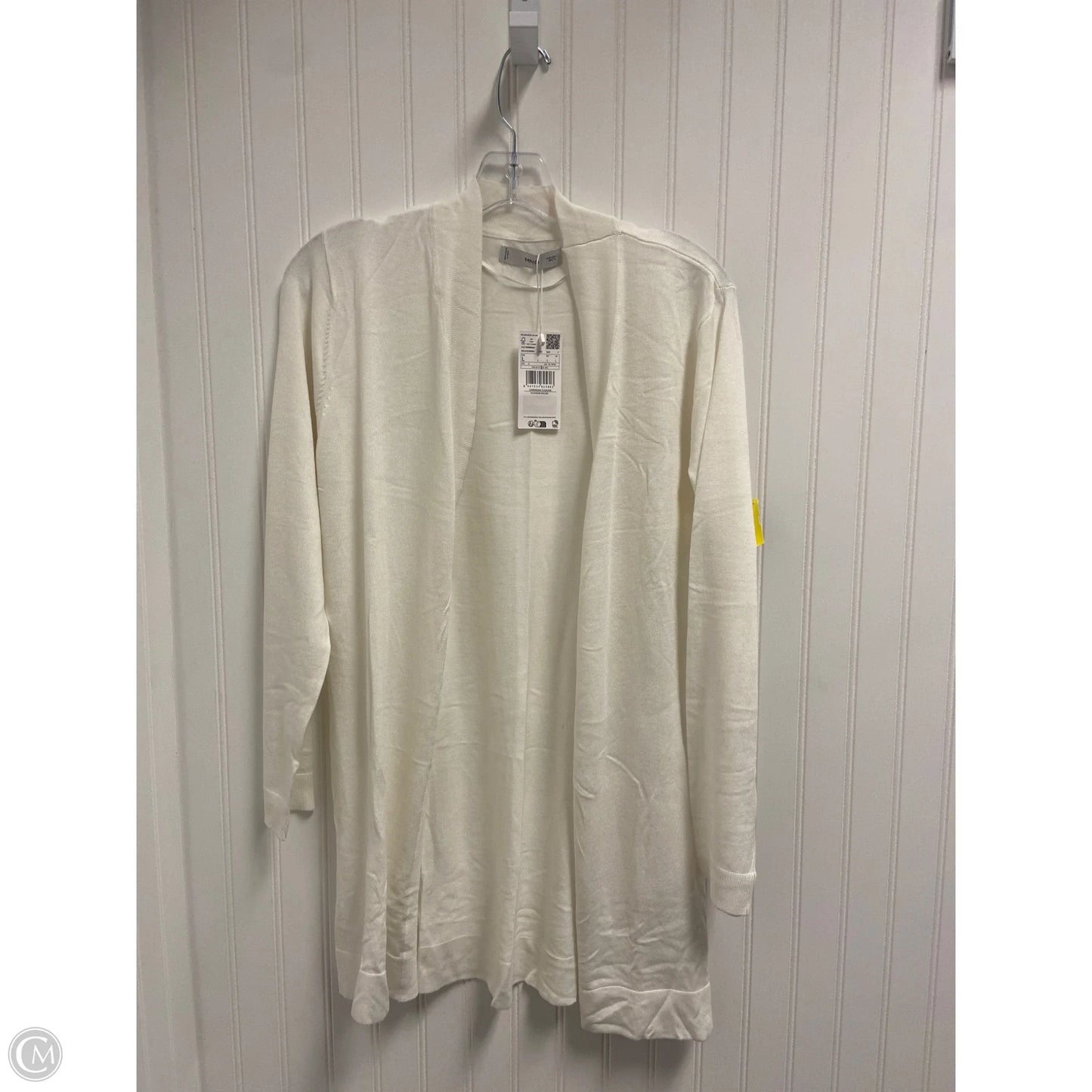 Cardigan By Mng In White, Size: L