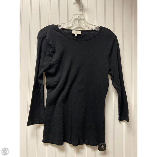 Top Long Sleeve Basic By Clothes Mentor In Black, Size: M