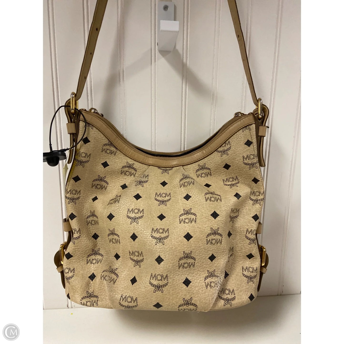 Crossbody Luxury Designer By Mcm, Size: Large