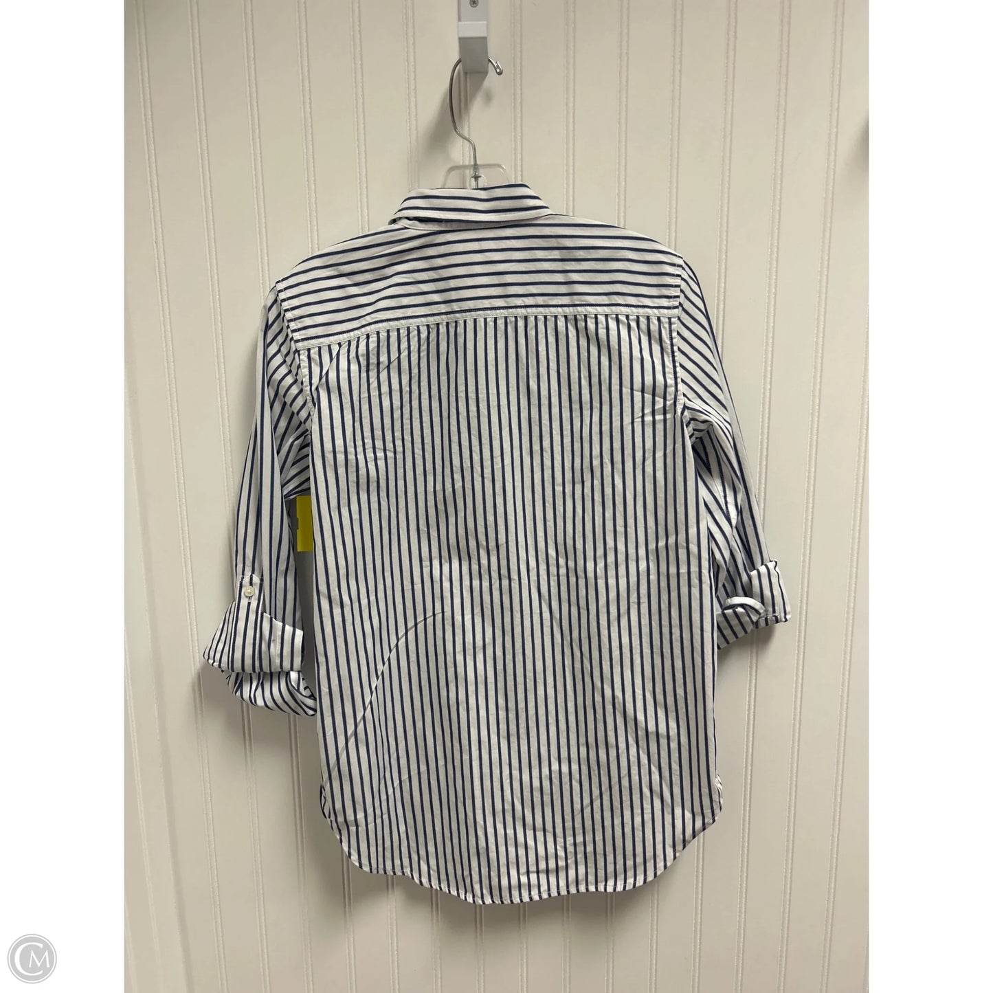 Top Long Sleeve By Lauren By Ralph Lauren In Striped Pattern, Size: Sp