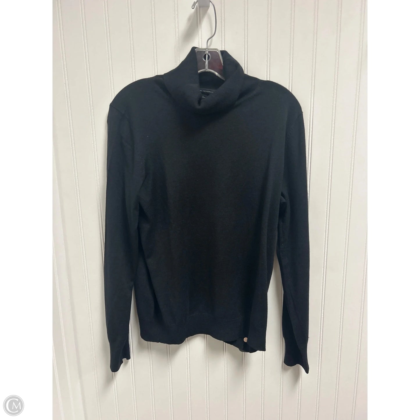 Sweater By Banana Republic In Black, Size: L