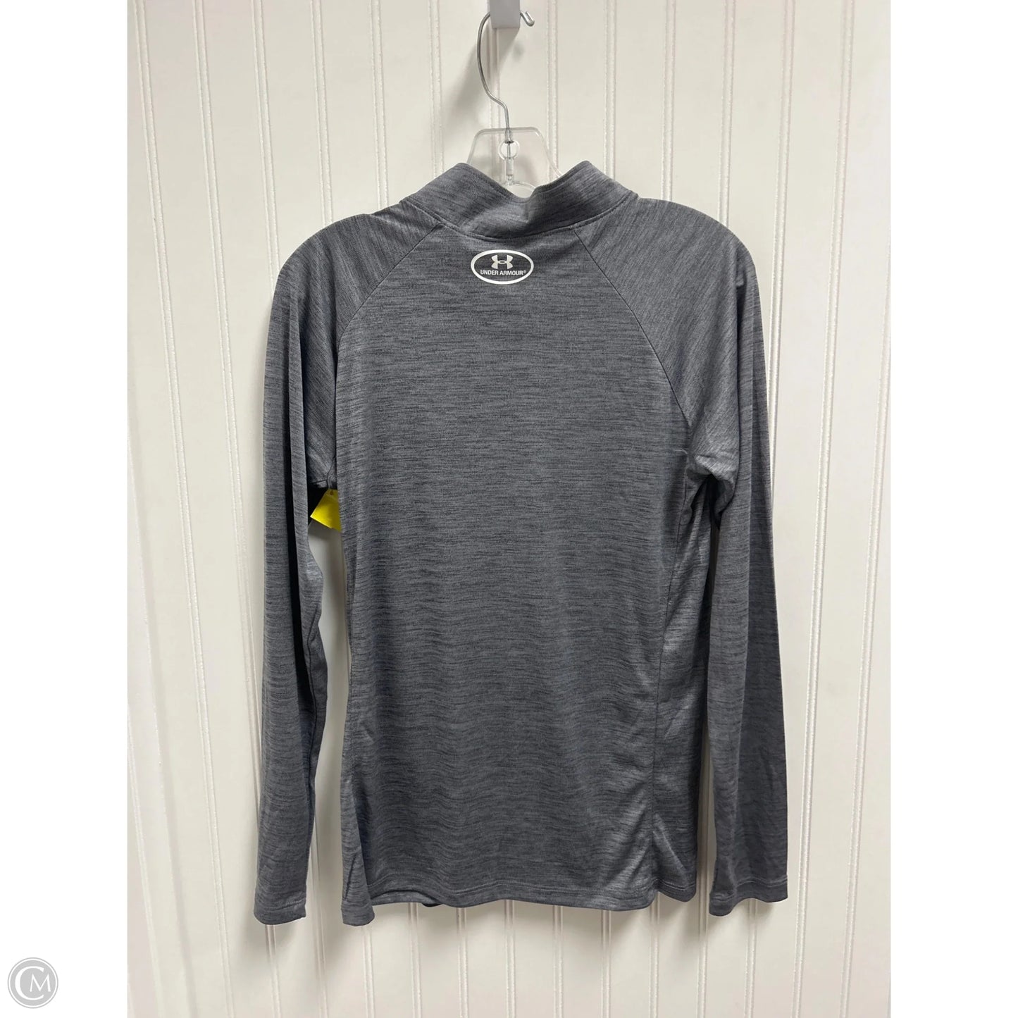 Athletic Jacket By Under Armour In Grey, Size: M