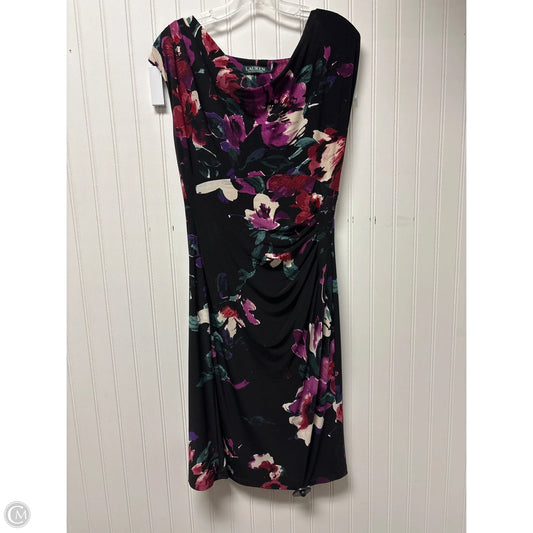 Dress Work By Lauren By Ralph Lauren In Black, Size: S