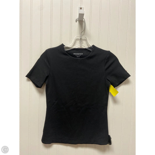 Top Short Sleeve Basic By Industry In Black, Size: Xs