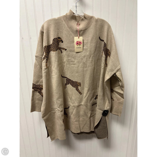 Sweater By Entro In Brown, Size: Xl