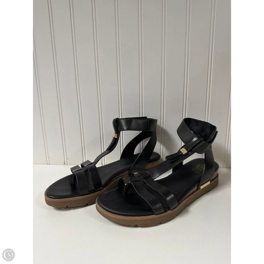 Sandals Flats By Franco Sarto In Black, Size: 8.5