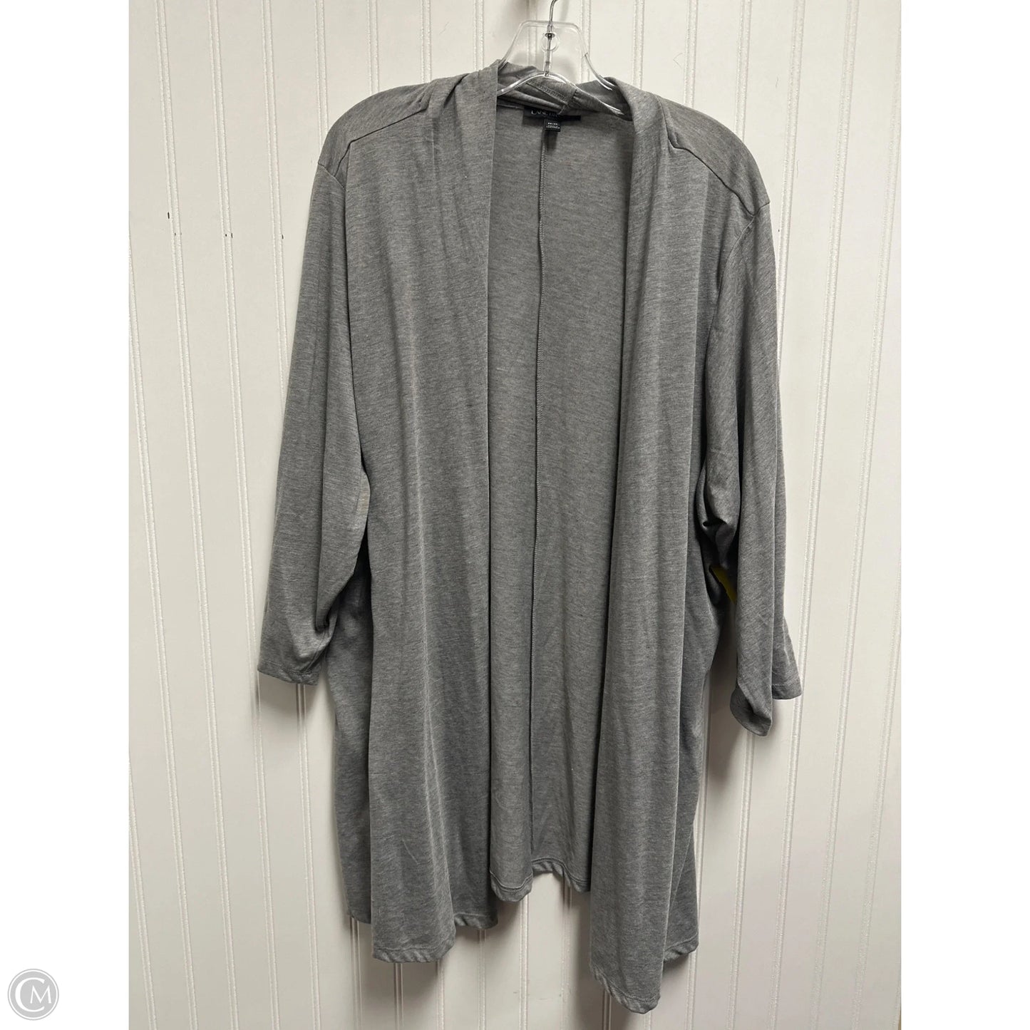 Cardigan By Lane Bryant In Grey, Size: 4x