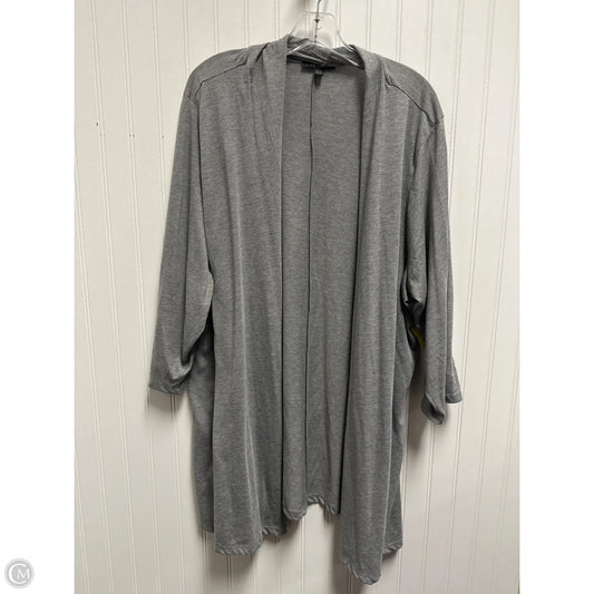 Cardigan By Lane Bryant In Grey, Size: 4x