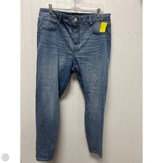 Jeans Jeggings By White House Black Market In Blue Denim, Size: 16