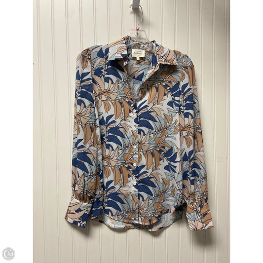 Top Long Sleeve By Bohme In Multi-colored, Size: Xs