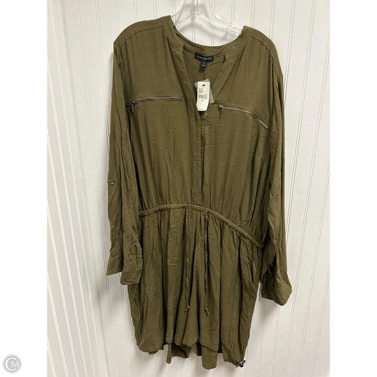Romper By Lane Bryant In Green, Size: 4x