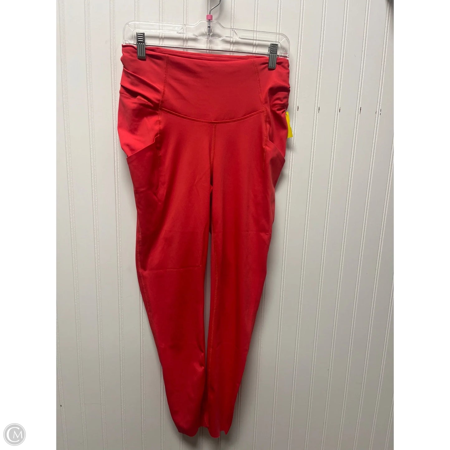 Athletic Leggings By Free People In Orange, Size: M