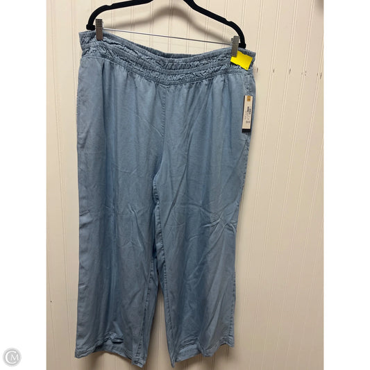 Pants Lounge By Clothes Mentor In Blue, Size: 20