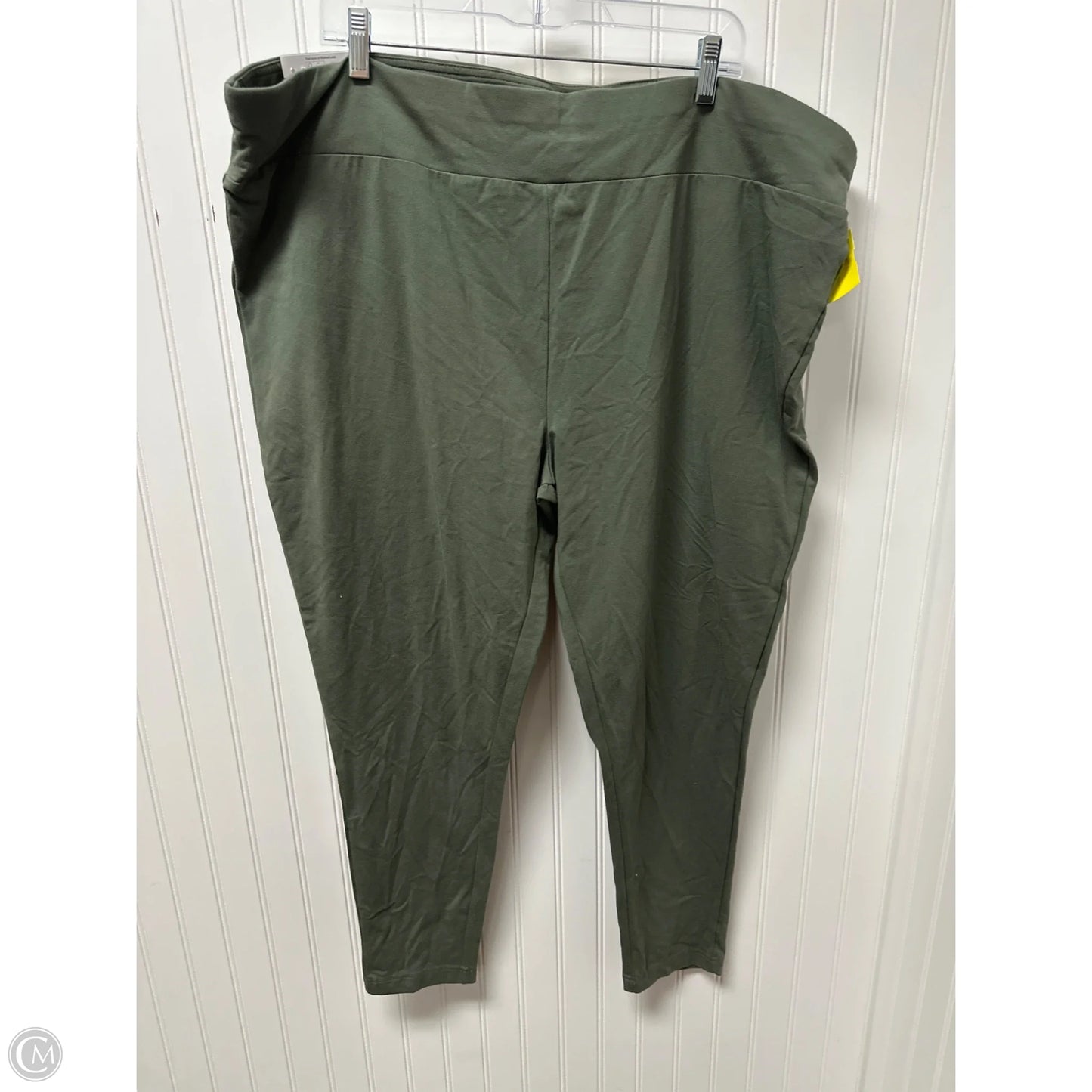 Pants Leggings By Terra & Sky In Green, Size: 4x