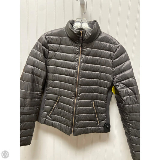 Jacket Puffer & Quilted By Zara In Green, Size: L