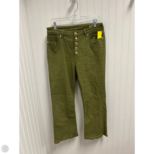 Pants Designer By Michael Kors In Green, Size: 8