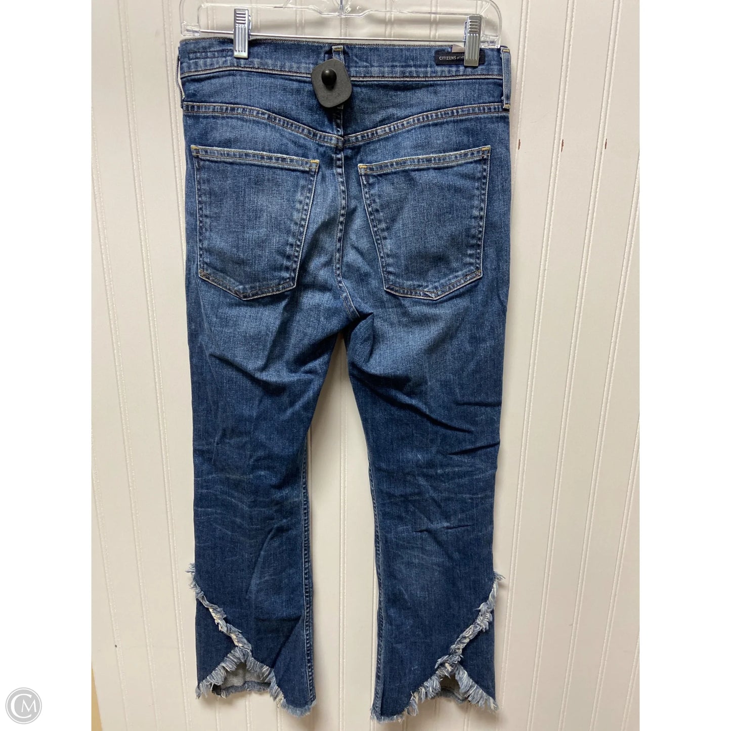 Jeans Flared By Citizens Of Humanity In Blue Denim, Size: 4