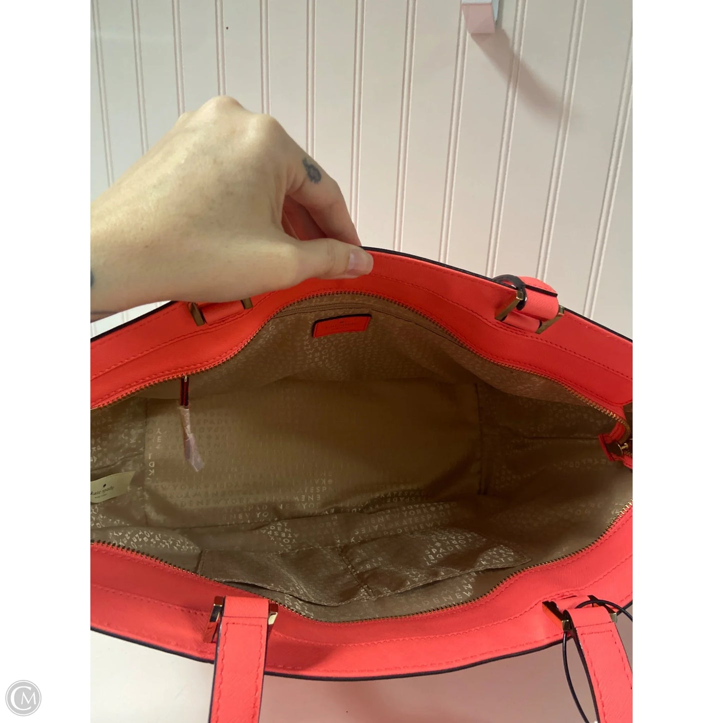 Tote Designer By Kate Spade, Size: Large