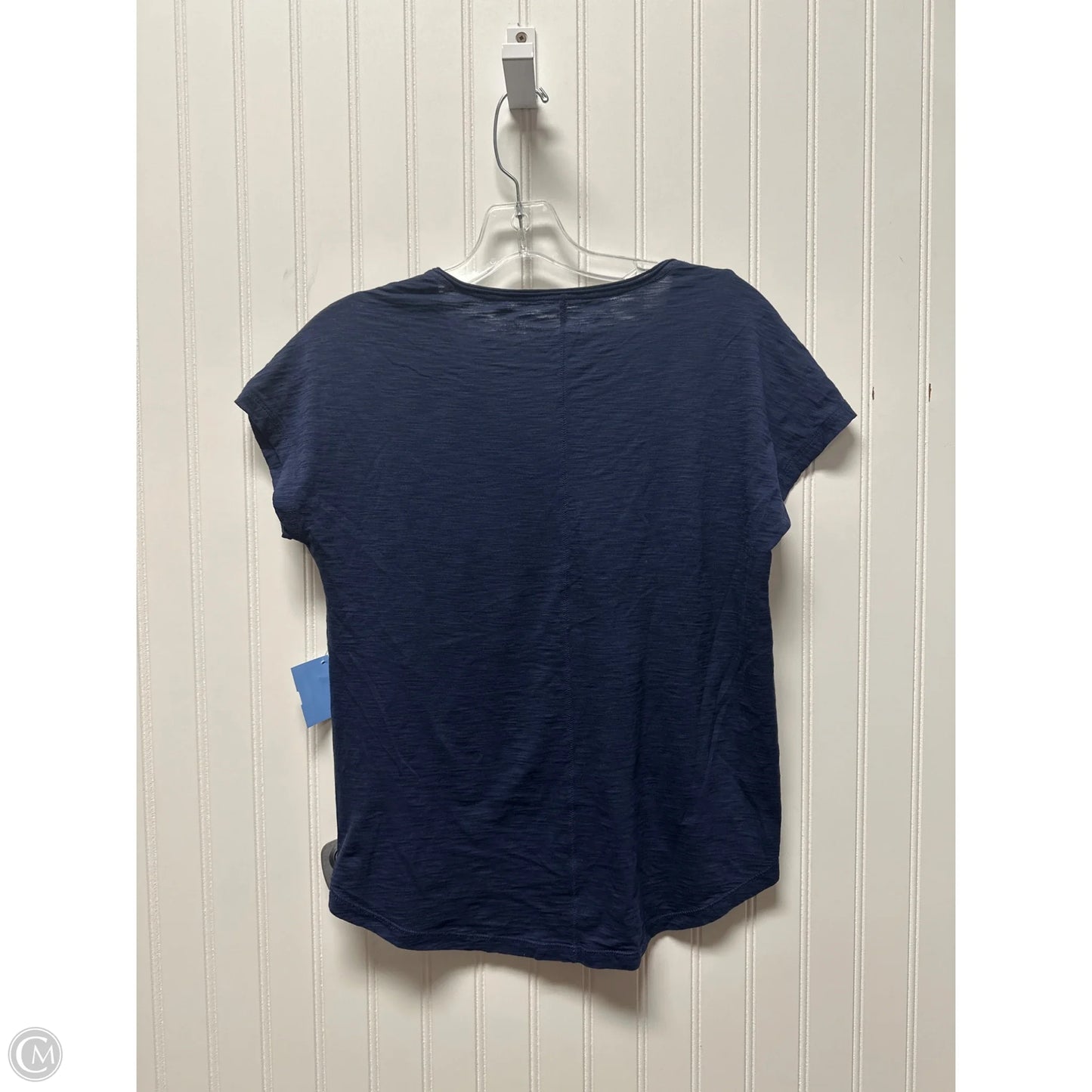 Top Short Sleeve Designer By Lilly Pulitzer In Navy, Size: Xxs