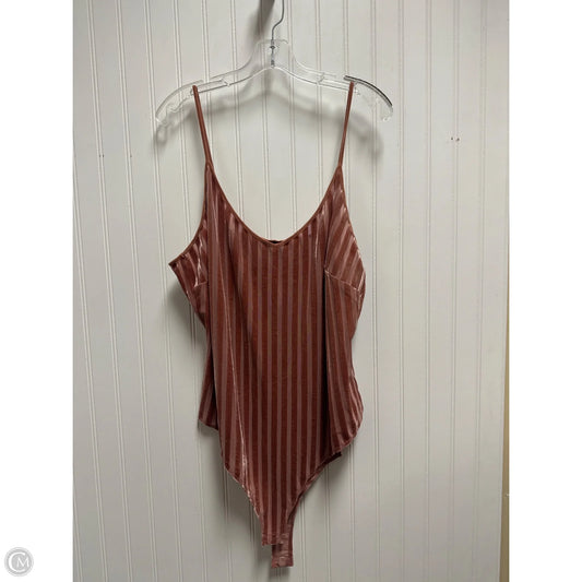 Bodysuit By Forever 21 In Orange, Size: 3x