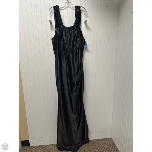Dress Party Long By Cme In Black, Size: 4x