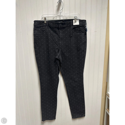 Jeans Jeggings By Express In Grey, Size: 18