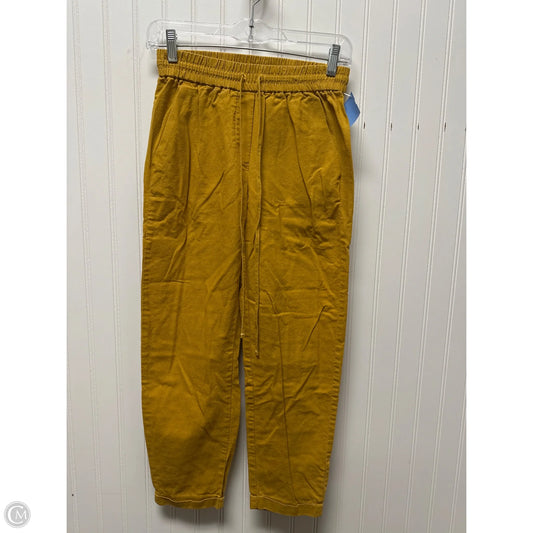 Pants Lounge By J. Crew In Yellow, Size: 0